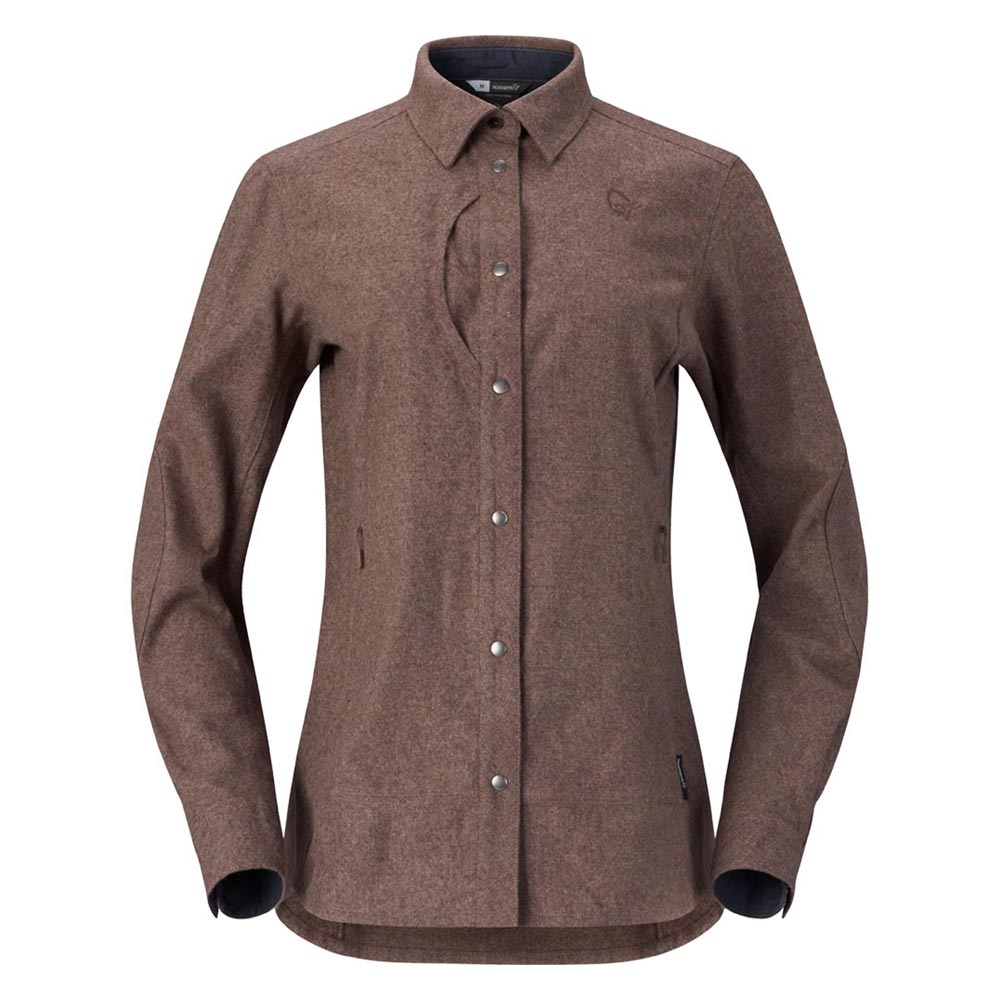 tamok wool plain Shirt (W)