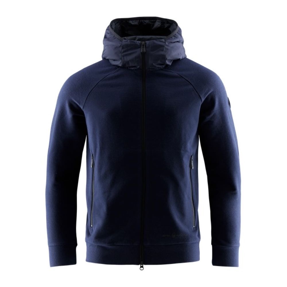 MERINO ZIP HOOD