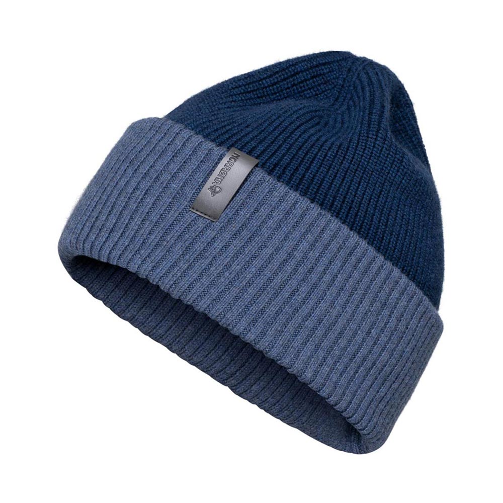 /29 heavy merinoUll contrast Beanie