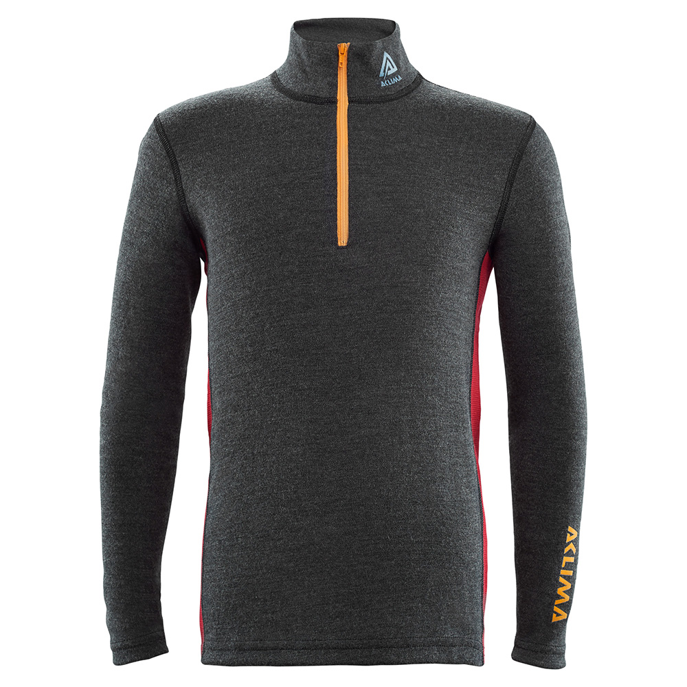 WarmWool Mock Neck W/Zip [J]