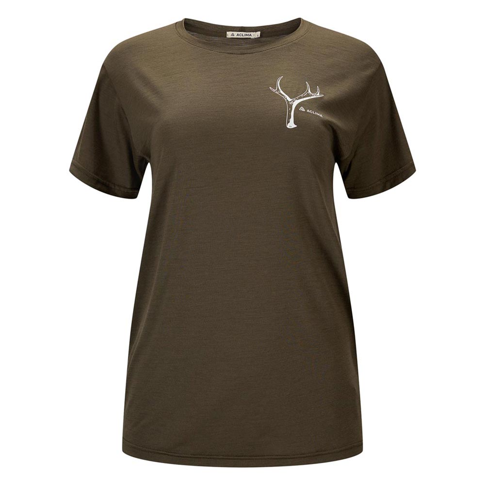 LightWool 140 Classic tee antler [W]  -Relax fit –