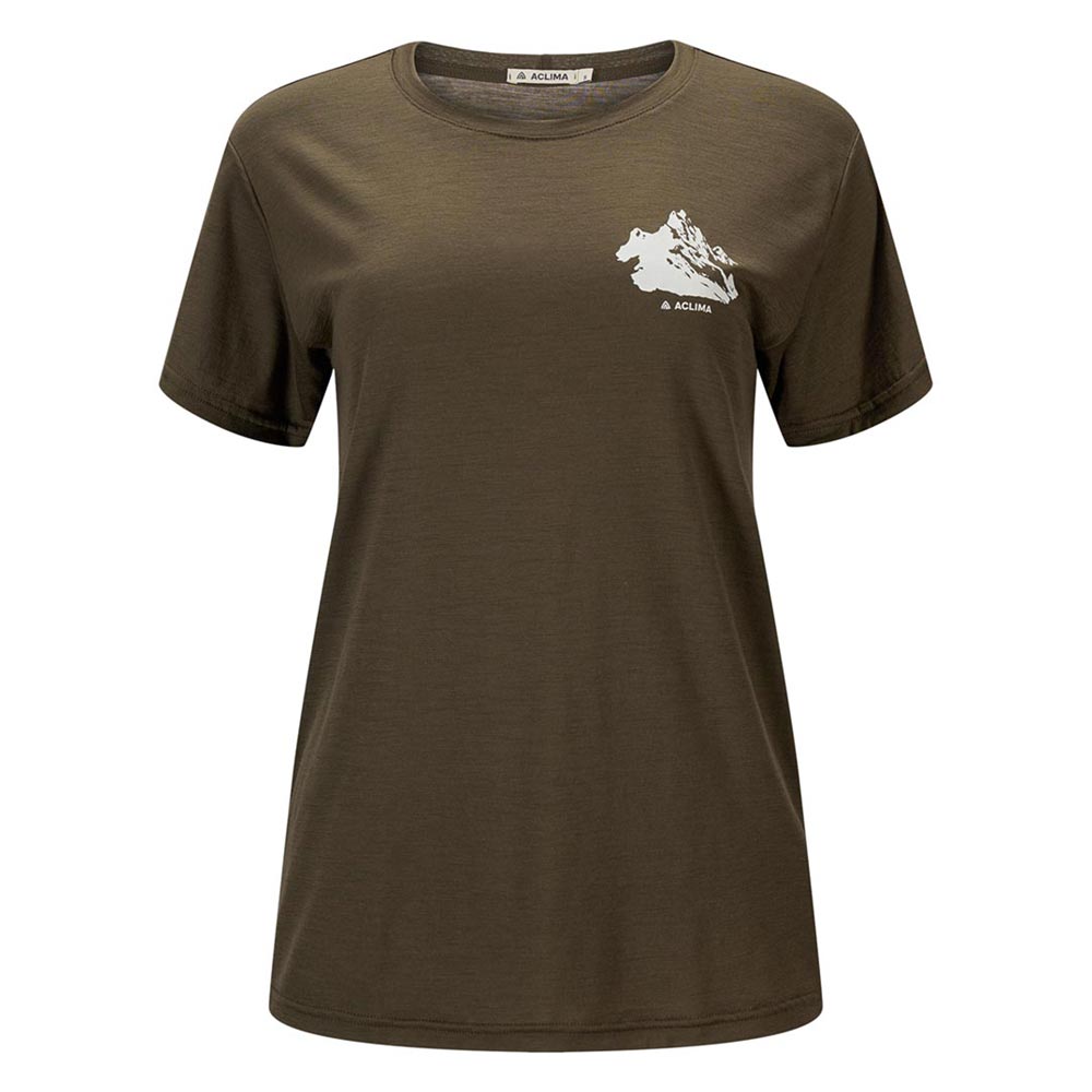 LightWool 140 Classic tee moutain [W]  -Relax fit –